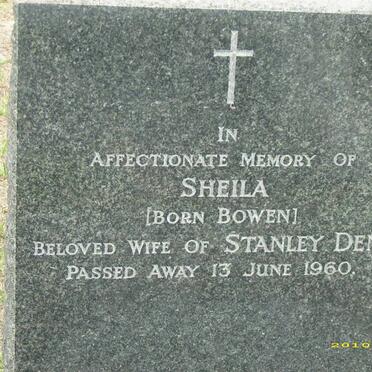 DENT Sheila nee BOWEN -1960