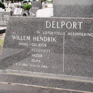 DELPORT Willem Hendrik 1920-1984