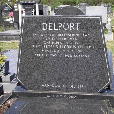 DELPORT Petrus Jacobus Keller 1918-1996