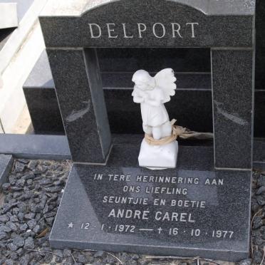 DELPORT André Carel 1972-1977