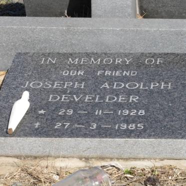 DEVELDER Joseph Adolph 1928-1985