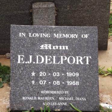 DELPORT E.J. 1909-1968
