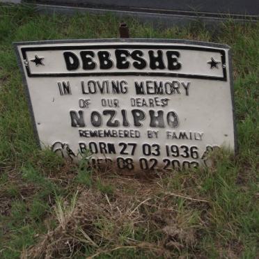 DEBESHE Nozipho 1936-2003