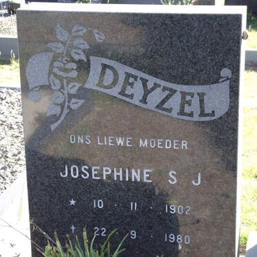 DEYZEL Josephine S.J. 1902-1980
