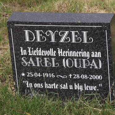 DEYZEL Sarel 1916-2000