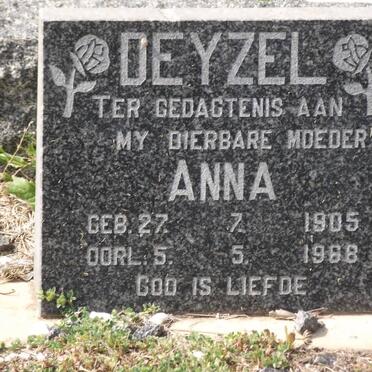 DEYZEL Anna 1905-1968
