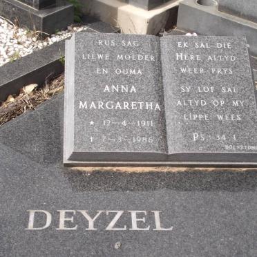 DEYZEL Anna Margaretha 1911-1986