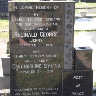 DEMPSEY Reginald George -1978 &amp; Gwendoline Sylvia -1988