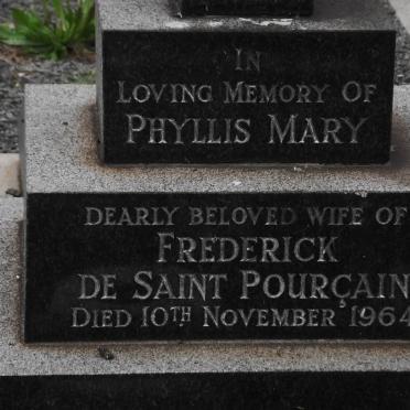 DE SAINT Phyllis Mary -1964