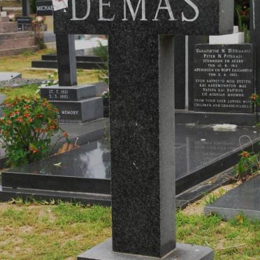 DEMAS Arthur George 1919-1988