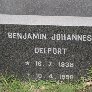 DELPORT Benjamin Johannes 1938-1998