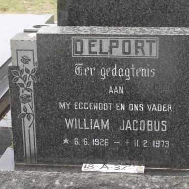 DELPORT William Jacobus 1926-1973