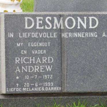 DESMOND Richard Andrew 1972-1999