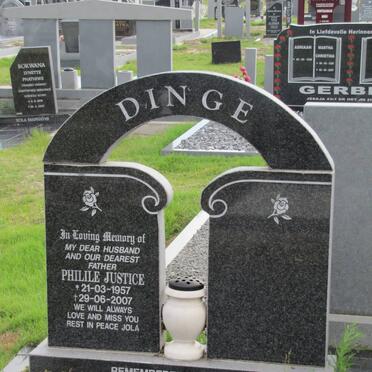 DINGE Philile Justice 1957-2007