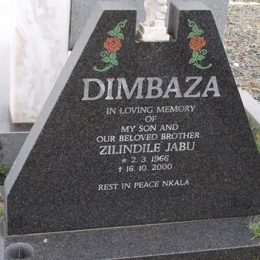 DIMBAZA Zilindile Jabu 1966-2000