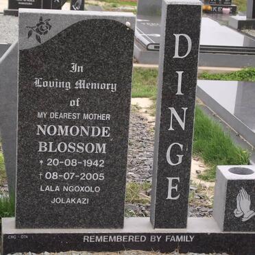 DINGE Nomonde Blossom 1942-2005