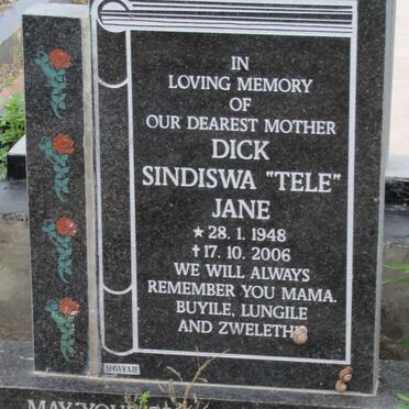 DICK Sindiswa Jane 1948-2006