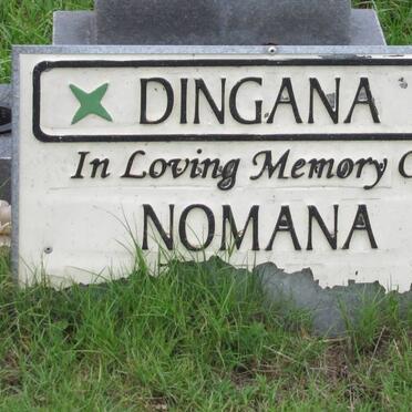 DINGANA Nomana 1920-2005