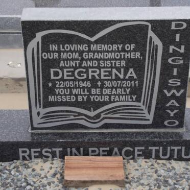 DINGISWAYO Degrena 1946-2011