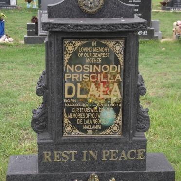 DLALA Nosinodi Priscilla 1949-2001