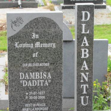 DLABANTU Dambisa 1937-2006
