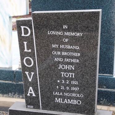 DLOVA John Toti 1921-1997