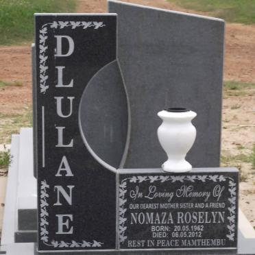DLULANE Nomaza Roselyn 1962-2012