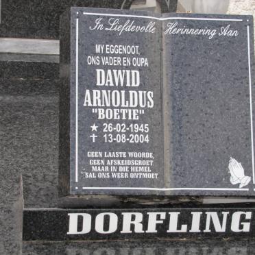 DORFLING Dawid Arnoldus 1945-2004