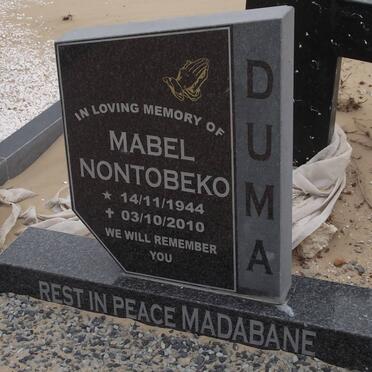 DUMA Mabel Nontobeko 1944-2010