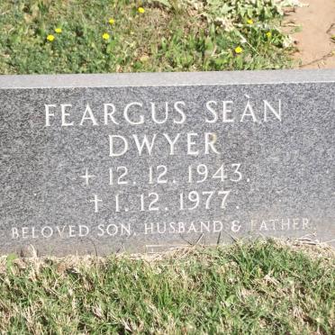 DWYER Feargus Sean 1943-1977