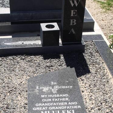 DWEBA Mluleki Julius 1930-2012