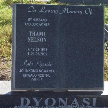 DYONASI Thami Nelson 1948-2009