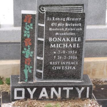 DYANTYI Bonakele Michael 1954-2006