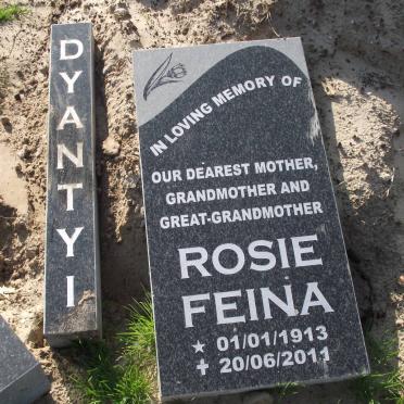 DYANTYI Rosie Feina 1913-2011
