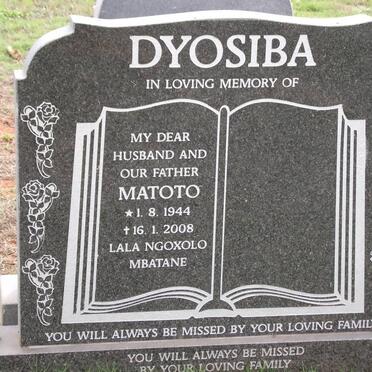 DYOSIBA Matoto 1944-2008