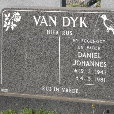 DYK Daniel Johannes, van 1943-1981