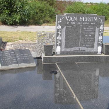 EEDEN Francois, van 1960-1988 :: EEDEN Frank, van 1924-1977