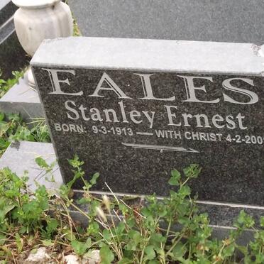 EALES Stanley Ernest 1913-2001