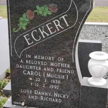 ECKERT Carol 1956-1992