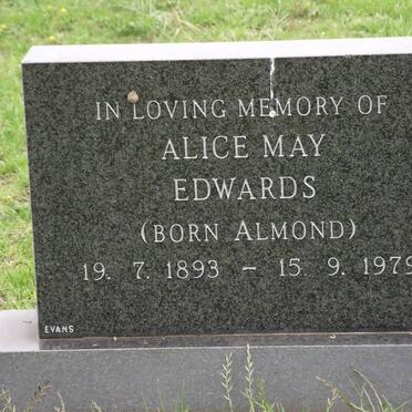 EDWARDS Alice May nee ALMOND 1893-1979
