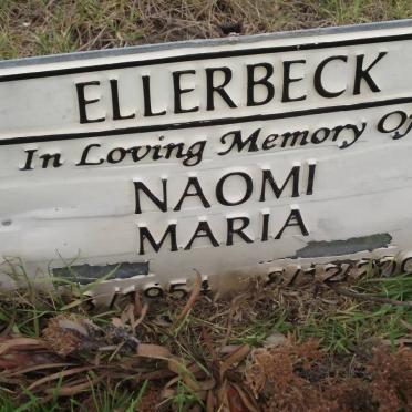 ELLERBECK Naomi Maria 1954-2002