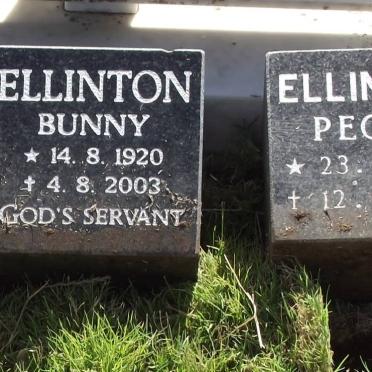 ELLINTON Bunny 1920-2003 :: ELLINGTON Peggy 1926-1995