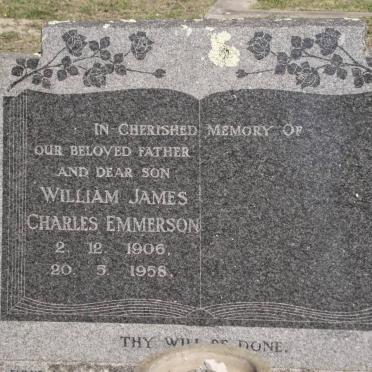 EMMERSON William James Charles 1906-1958