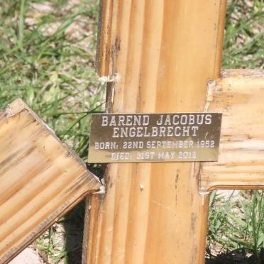 ENGELBRECHT Barend Jacobus 1952-2012