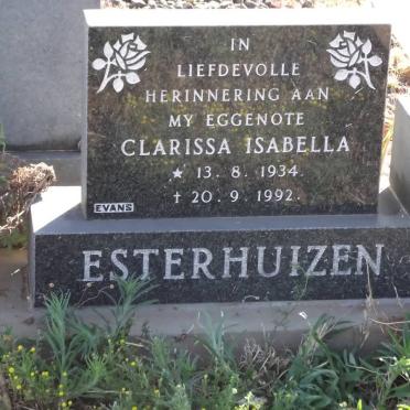 ESTERHUIZEN Clarissa Isabella 1934-1992
