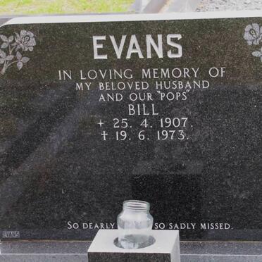 EVANS William Edward 1907-1973