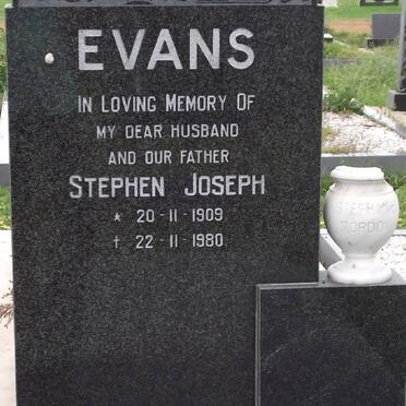 EVANS Stephen Joseph 1909-1980