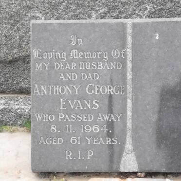 EVANS Anthony George -1964