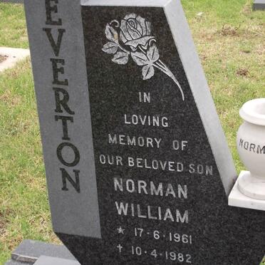 EVERTON Norman William 1961-1982