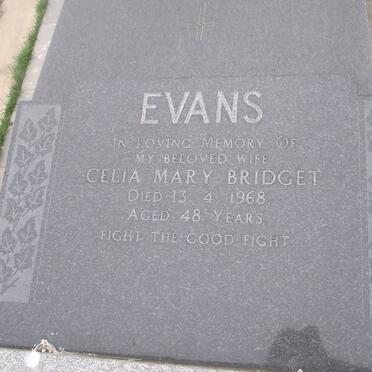 EVANS Celia Mary Bridget -1968